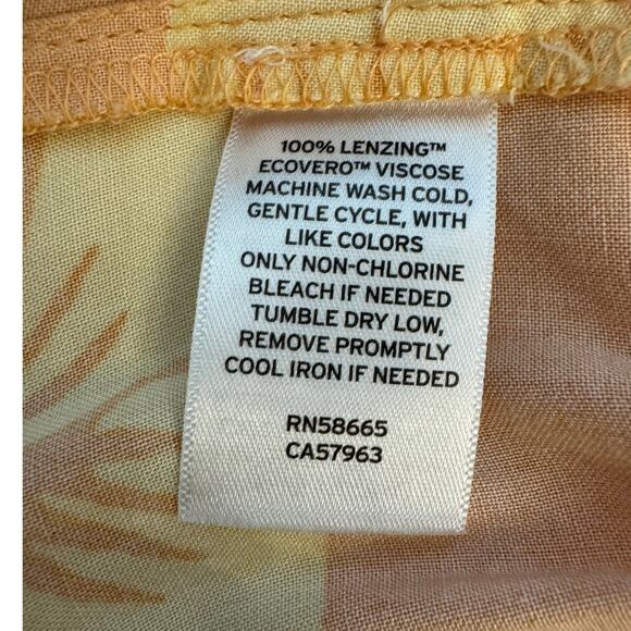 New ~ ABOUND , NORDSTROM ~ Floral Print Pull On Mini Skirt Size L 100% VISCOSE - Picture 4 of 5